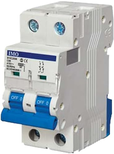 Disjoncteur 10 KA 2P, courbe D, 25 A B10D2025