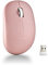 NGS Fog Pro Pink - Souris sans Fil, Souris Optique 1000 DPI, Interface Nano USB, Boutons Silencieux, 2 Boutons et Molette de défilement, Plug and Play, Ambidextre, Couleur Rose