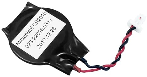 HSSDTECH CR2016 CMOS Battery for Lenovo ThinkPad X1 Yoga 3rd Gen 2 (Type 20LD, 20LE, 20LF, 20LG),X1 Yoga 2nd Gen (Type 20JD 20JE 20JF 20JG) 00HN933 - BIOS CMOS Battery with 2 Pin 2 Wire Cable
