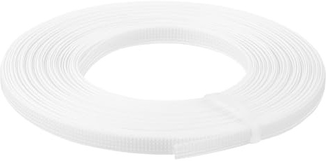 QUARKZMAN Stecche per Cucito 10 Iarde 6 mm Stecche per Corsetti Bianco | 1 Pezzo, Bassa Densità Poliestere, Cucire per Abito Sposa Abito Sposa