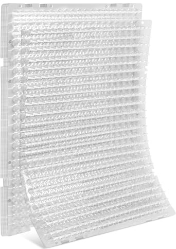StyEdEk 12 Pack 16 x 13 Inch Cat Repellent Mats Scat Mats for Cats Spike Mat for Deter Cats & Other Animals