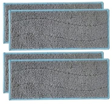 Waschbare Mopptücher, Lumpenpads, Nasse Wischpads, Kompatibel Mit Braava, Jet M6 Roboter-Staubsauger, Ersatzverwendung(4pcs)