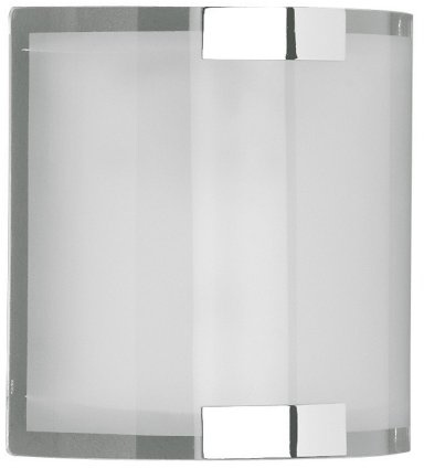 Trio Leuchten Wandleuchte Divo in Chrom, Glas matt weiß, 2522011-06 |
