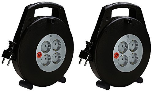 Brennenstuhl Kabeltrommel/Kabelbox indoor (2x1093200, 2x10m)