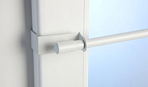 CG-Sonnenschutz Klemmstange Easy Fix weiß ausziehbar 45-75cm oder 75-125cm ohne Bohren Vitrage zum Klemmen Klemmstange (45-75 cm)