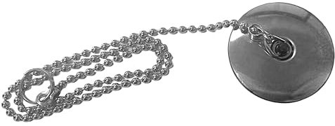 BAGNOCLIC Évier Rond en Acier Inoxydable – Diamètre 30 cm avec Chaîne et Bonde – Idéal pour Cuisine, Buanderie ou Camping – Facile à Installer et à Nettoyer