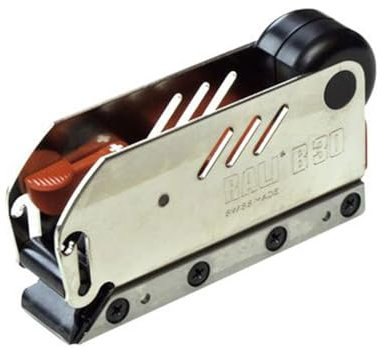 RALI B30 Evolution N Absatz-Simshobel für ein perfektes Finish bis in die Ecken, kein Nachschärfen nötig und kinderleichte Einstellungen | Doppelter Wendeschnitt, Klingentiefenverstellung