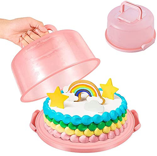 Porta Torta Porta Torta, Contenitore Per Torte, Contenitore per Torte Fresche, Modello Di Cintura Portaoggetti Portatile Campana Di Torta Fresca per Torta, Torta Di Uova, Conservazione Del Pane Bread