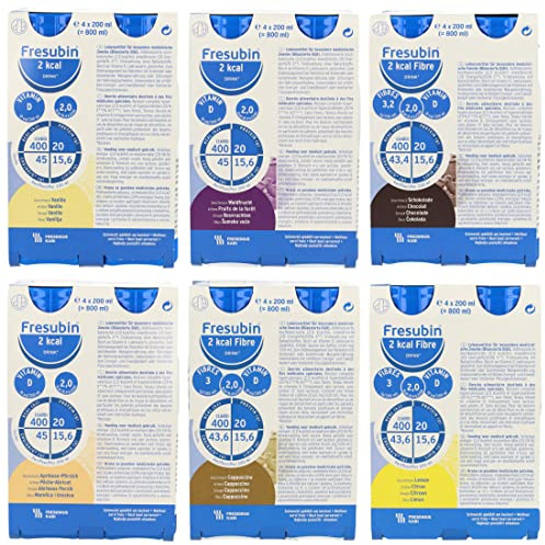 Fresenius Kabi Deutschland Fresubin 2 Kcal Mischkarton z.T. mit Ballaststoffen 6x4x200ml | z.T. mit Ballaststoffen