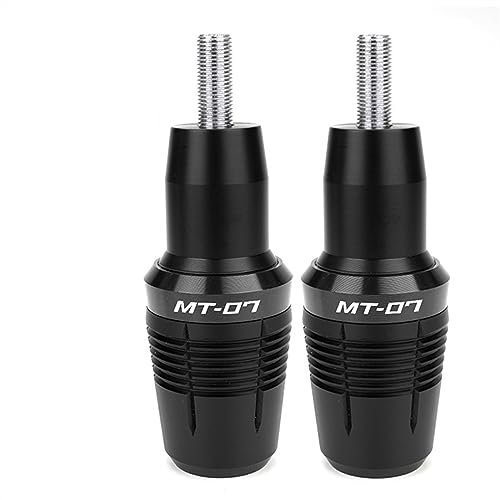 DOVPOD MT07 / MT09 Motorrad CNC Sturzpads Fallender Crash-Schutz for MT 07 09 2021 2022 2023 MT07 Tracer 700 GT 2015-2020 (Color : MT07 Black)