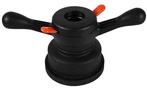 Schnellspannmutter Radauswuchtmaschine, 40 mm Innendurchmesser | Kunststoff-Spannwerkzeug, 3 mm Gewindesteigung, für Reifenmontage, inklusive Druckbecher und Gummiring, kompatibel mit A