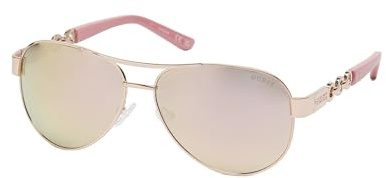 GUESS Damsolglasögon Gu00174, Glänsande Roséguld, 60mm