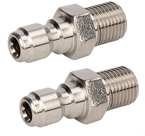 Raccordi ad innesto rapido in acciaio inox 1/4 NPT per alte prestazioni (maschio 1/4)