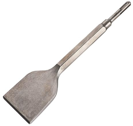 Toddmomy Scalpello Piegato per Muratura e Piastrelle Curve, Scalpello Largo per Cemento e Calcestruzzo, Strumento di Rimozione Adesivo per Pavimenti e Pareti Trapano a Percussione