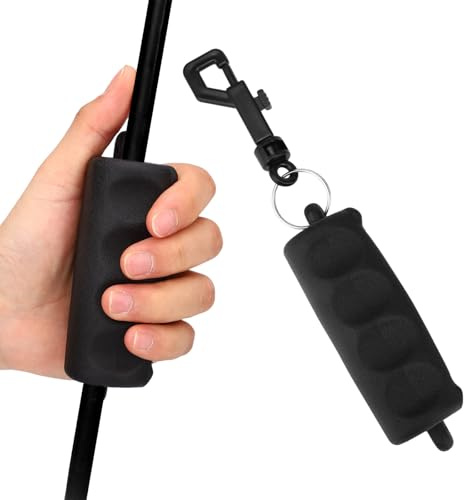 Sinbana Archery Arrow Puller Gripper - Durable Archery Arrow Removal Pull Tool with Ergonomic Grip & Keychain for Competitive Recurve Bow or Crossbow Accessories and Equipment (Black)