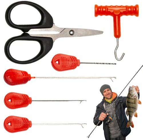 Genérico Priming Tackle Tool Kit - Time-Saving Tying Attachment - Mounting Kit for - for Freshwater Offshore