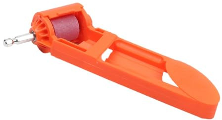 Portable Drill Bit Sharpener, Corundum Grinding Wheel Attachment for Electric Drills to Sharpen Iron Bits, Compact ABS Tool for Extending Drill Life