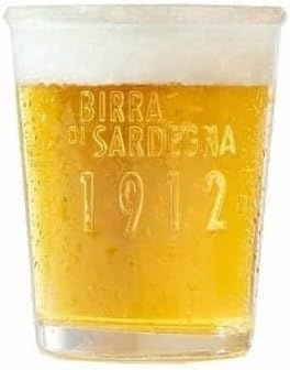ICHNUSA Biergläser, Set von 6 Gläsern, Transparent, Glas, 6er-Set, 0,2lt