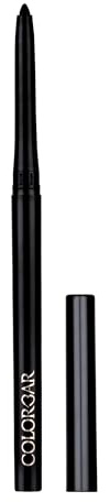 Colorbar Mesmer Eyeliner - Waterproof Black Eyeliner Pencil - Vibrant Make Up with Even Color Pay-Off - Soft and Creamy Texture - 0.01 oz