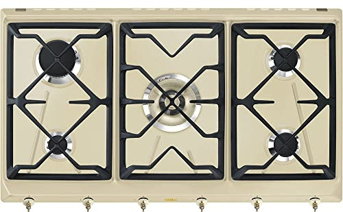 SMEG; Plaque de cuisson à gaz (SRV896POGH)