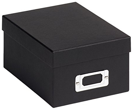 walther design Aufbewahrungsboxen schwarz 10 x 15 cm Fun FB-115-B