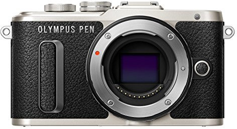 Olympus V205080BE000 Pen E-PL8 Appareil Photo Noir/Marron/Blanc