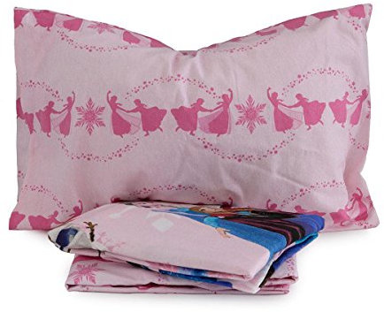 Bettwäscheset Frozen Disney FLANELL für Einzelbett Kleinkinder