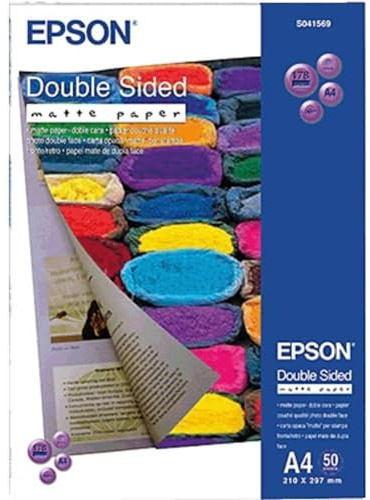Epson C13S041569 Matt double sides Paper Inkjet 178g/m2 A4 50 Blatt Pack