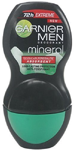 Garnier Mineral Extreme 72 Stunden Anti-Transpirant Deodorant Roll-On, 50 ml, 6 Stück