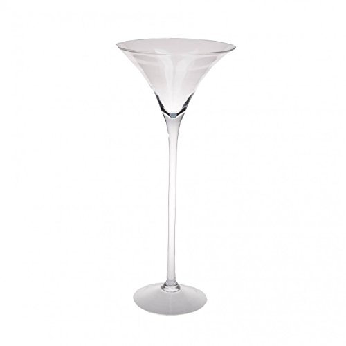 Hendriks XL Martiniglas, Cocktailglas auf Fuß H. 60cm D. 25cm Glas klar Deco