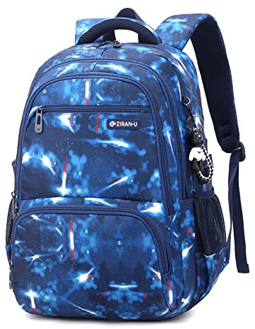 Amythe Mochila Escolar Niños Adolescentes Impermeable Grandes | Mochilas Colegio Chico Ligera de Diseño Ergonómico, Mochila Informal Primaria y Secundaria para 9 10-17 años