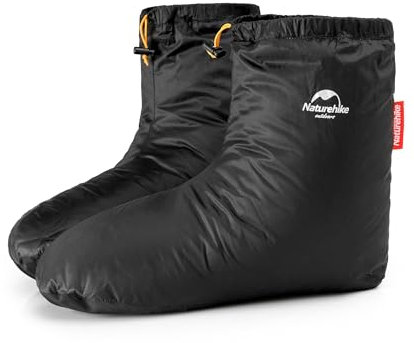 Naturehike Daunensocken Winter Ultraleichte Anti-Rutsch Wasserdichte Warme Hausschuhe Herren Damen Daunenschuhe für Indoor Outdoor Camping Skifahren Radfahren