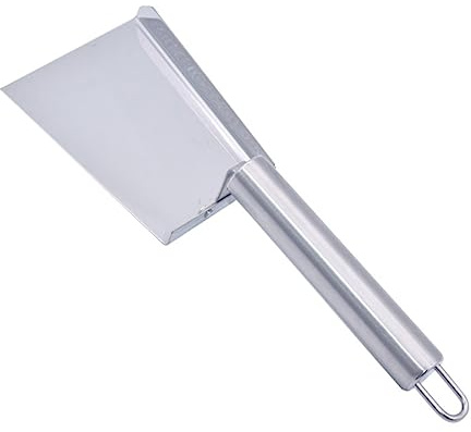 SUPVOX Cleaning Beehive Shovel Metal Spatula Griddle Spatula Griddle Scraper Beekeeping Hive Tool Metal Food Shovel Hive Cleaning Grill Steel Ash Honey Lift