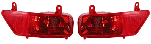 Yuuinnter Luci Antinebbia per Paraurti Posteriore Paraurti Auto per 3008 2009 2010 2011 2012 2013 2014 2015 5,0 5,0 R