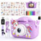 Camara Fotos Infantil, 1080P Camara de Fotos para Niños, Videocámara Infantil con Pantalla de 2,0 y Tarjeta de 32 GB, Regalos de Cumpleaño