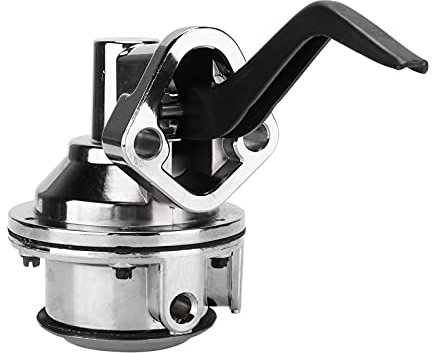 Mechanische Kraftstoffpumpe mit Doppelventil, Verchromt, Ersatz für High Flow für SMALL BLOCK WINDSOR V8 221-351 Classic Upgrade