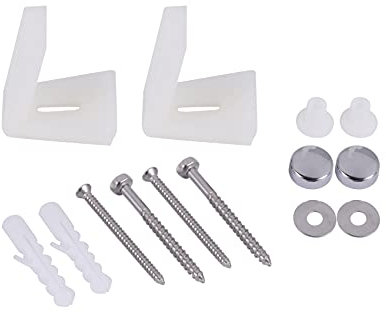 Mcclellanty Pavimento inclinato del bagno WC Bidet o Kit di bulloni di fissaggio semi-piedistallo