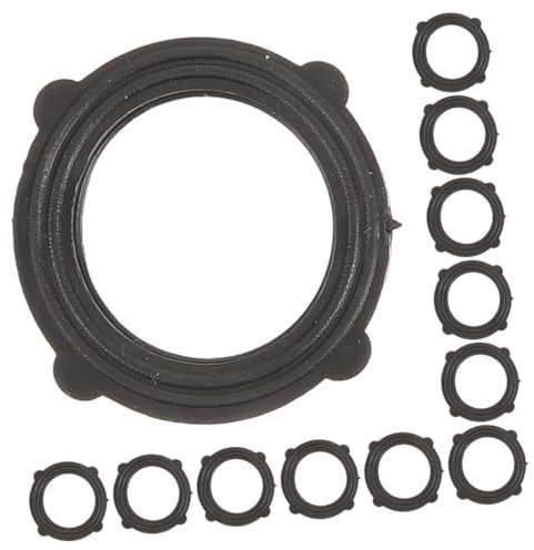 Sosoport 40stücke Selbstsichernde Schlauchdichtungen Flache Gummidichtungen Für Hochdruckreinigerkupplung Und Gartenschlauchzubehör Langlebige Dichtungen Für Wasserschlauch Und