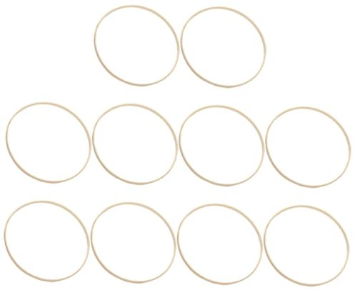 Sewroro Traumfänger-Reifen DIY Blumenkörbe Bastelmaterial Für Raumdecoration Partyzubehör Floral Anhänger Bambus Handwerk Machen Konferenzräume Weihnachtsfeiern Maskenbälle Dekoration Lich