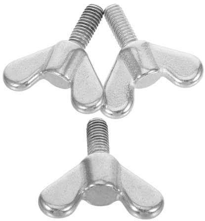 Yardwe 3 Piezas Tornillos Inoxidable Tornillos Manuales para Fijación de Bases de Mástiles Montaje Rápido sin Herramientas Resistencia y Estabilidad Mejoradas