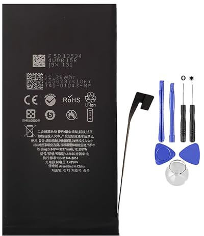 ELLENNE Batterie pour Apple iPhone 13 de 3227 mAh + kit de tournevis | Batterie pour iPhone 13 de 3227 mAh avec kit d'outils pour le démontage