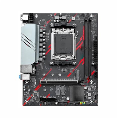 Scheda Madre La scheda madre Fit For JGINYUE AM5 B650 M-ATX supporta i processori Ryzen serie 7000 8000 9000 CPU DDR5 desktop 64 GB RAM SATA3.0 USB 3.2