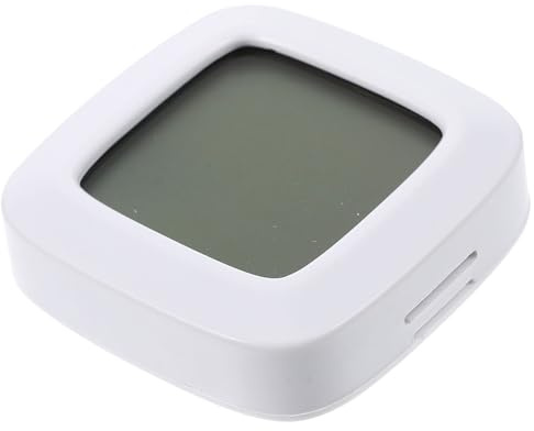INOOMP Termometro Elettronico per Rettili Igrometro Magnetico Mini, Misuratore di Temperatura e umidità per Terrari e Acquari, Accessorio Riutilizzabile per Casa e Spazi per Ragazzi