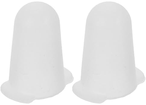 SUPVOX Silicona para Boquillas de Manga Pastelera 2 Piezas, Tapa Grande para Puntas de Tubería de Repostería, Reutilizables y Aptas para Decoración de Pasteles