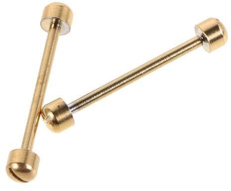 TEHAUX Pasador Ajustable para Pulsera de Reloj de Acero Inoxidable 2.70x0.38 Cm Tornillo Ranura para Reparación y Conexión Segura de Correas