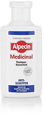 Alpecin Medicinal Forte Shampoo Schuppen Belebende Kopfhaut- und Haarpflege für Männer 2 x 200ml