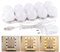 K KUMEED Lumière de Miroir, 10 Ampoules Hollywood Kit de Lumière LED Dimmable Lampe pour Miroir Cosmétique Salle de Bain 3 Couleurs 10 Niveaux de Luminosité avec Adaptateur (Miroir Non Inclus)