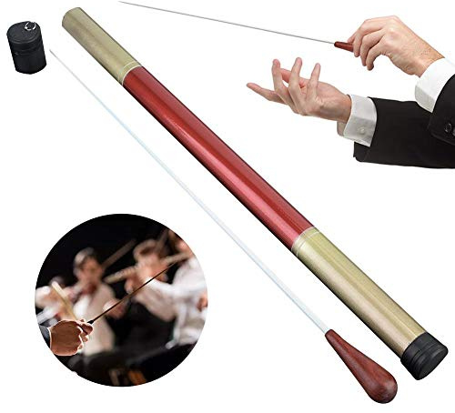 Alomejor Music Baton Professional Wooden Music Conductor Batons Wood Handle Orchestra Conducting Band Music Batons