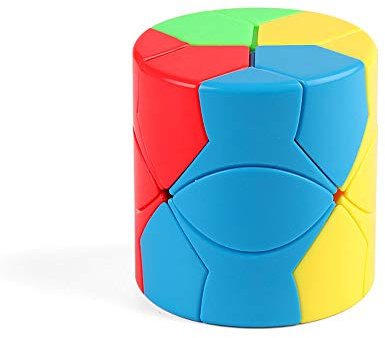 Yealvin Redi Cube 3x3x3 Speed Circular Zauberwürfel 3x3 Kreative Magic Cube Puzzle Cube 3x3 Spezial Twist Würfel