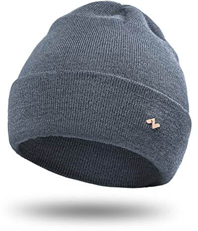 NYTTED® Merino Mütze Herren & Damen | 100% feinste Merinowolle | schön warm, weich & Strechy | Wollmütze Herren & Damen | Wintermütze Herren & Damen | Strickmütze für Herren & Damen | Merino Herren